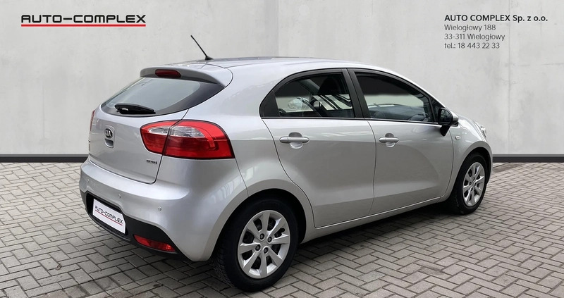 Kia Rio cena 24900 przebieg: 122300, rok produkcji 2014 z Nakło nad Notecią małe 211